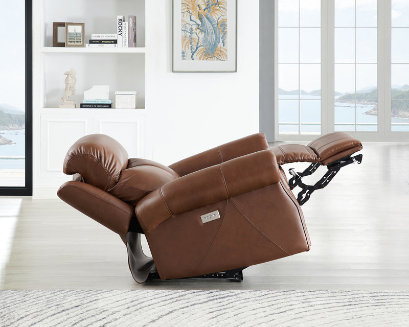 Hydeline Royce Power Recliner Chair - Brown