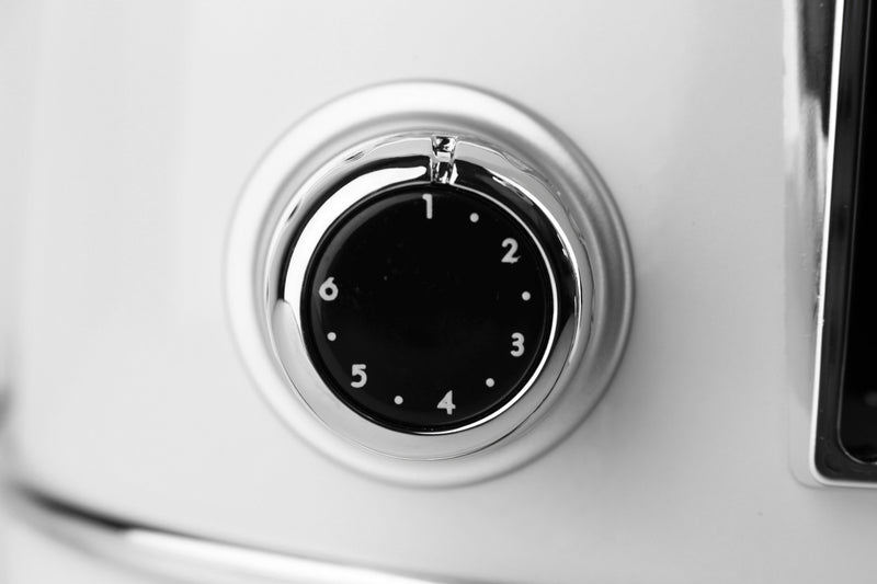 Haden Heritage 4-Slice Toaster - Ivory White