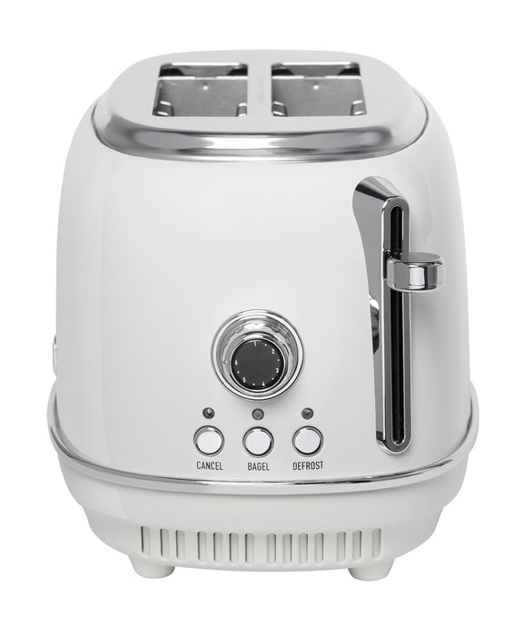 Haden Heritage 2-Slice Toaster - Ivory White