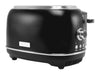 Haden Heritage 2-Slice Toaster - Black Chrome