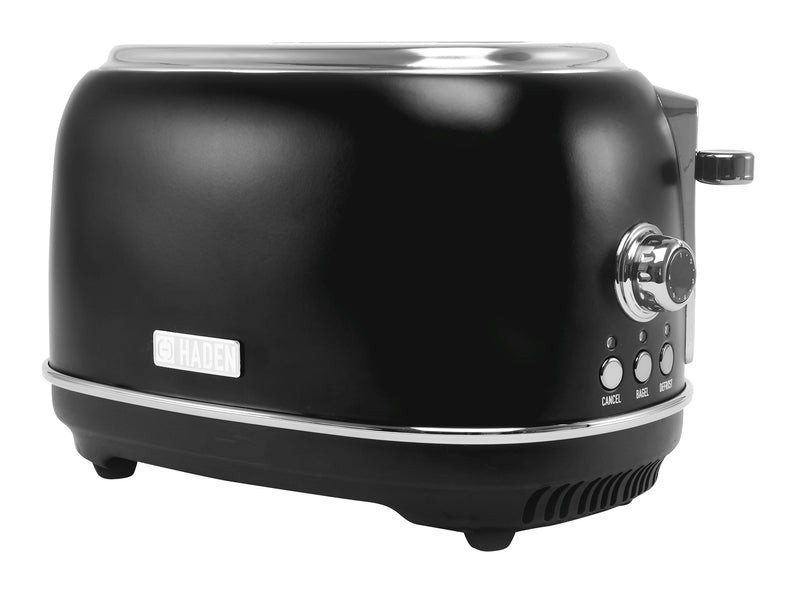Haden Heritage 2-Slice Toaster - Black Chrome