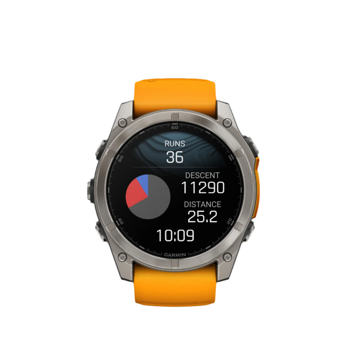 Garmin Fēnix 8 Amoled Sapphire Smartwatch 51mm - Gps, Compass, Gyroscope And Barometric Altimeter 