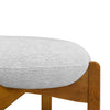 Olivia Rubberwood Indoor Round Seat Bar Stool Set of 4 with Durable Frame and Fabric | Olivia – Lot de 4 tabourets de bar d’interieur en bois d’hevea avec assise ronde, structure durable et revetement en tissu