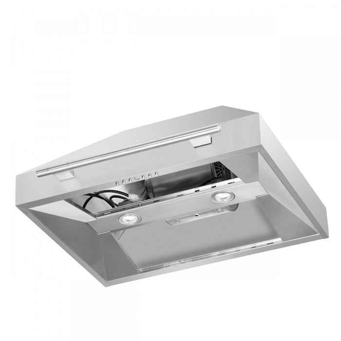 Forno Aria 30 Inch Wall-Mounted Range Hood, Stainless steel -FRHWM5095-30