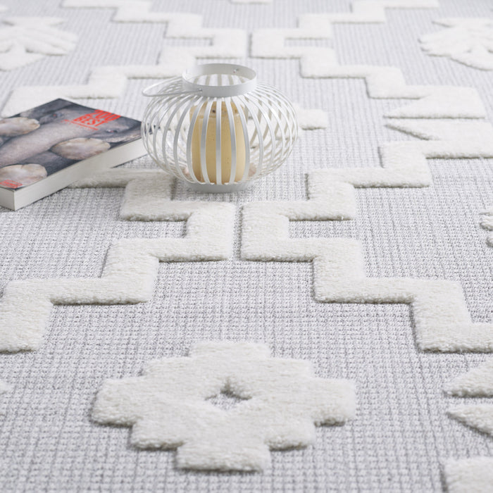 Quinto Tres Moroccan Shag Area Rug - 6'3\" x 9'