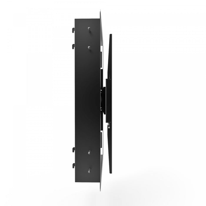 Kanto R500 Low Profile Recessed In-Wall Full Motion TV Mount for 46\" - 80\" TVs, Black