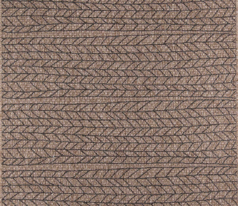 Linden Contemporary 2'0\" x 10'0\" Runner Rug in Brown Indoor Area Rug