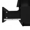 Lucas LED Coffee Table with Storage Drawers and Open Shelves,Black | Lucas table basse LED – table basse avec tiroirs de rangement et etageres ouvertes, noir
