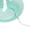 Ryley Glass Raindrop Table Lamp, Teal, 13.75"H | Ryley Lampe de table en verre motif gouttes de pluie, Sarcelle, 13,75 po H