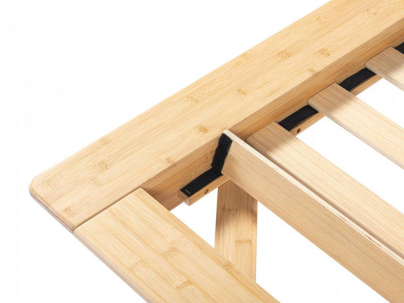 Nagomi Bamboo Floating Platform Bed - Queen Size