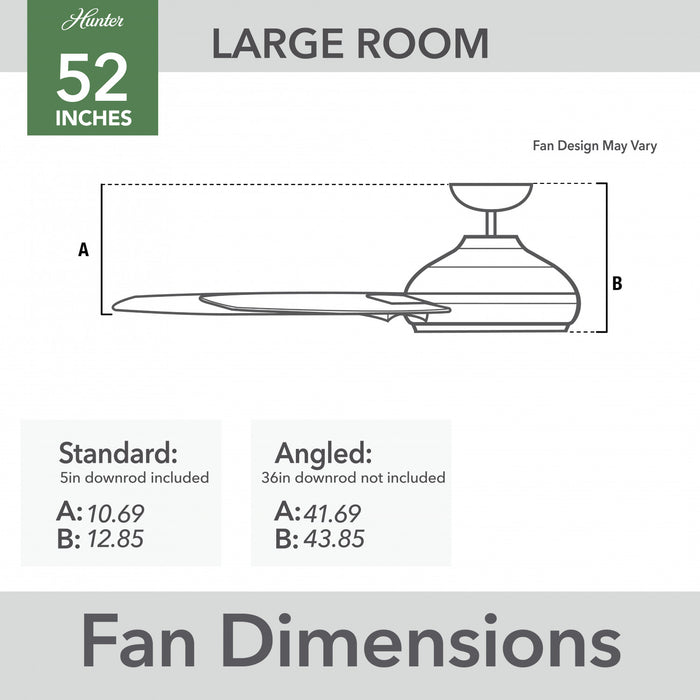 Cassius Ceiling Fan - Grey