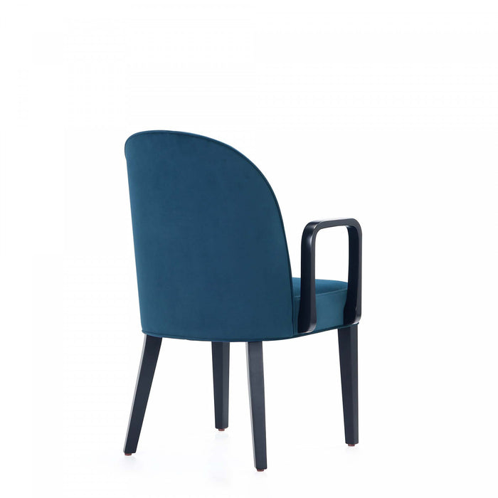 Hillman Modern 6-Piece Dining Chair Set in Blue