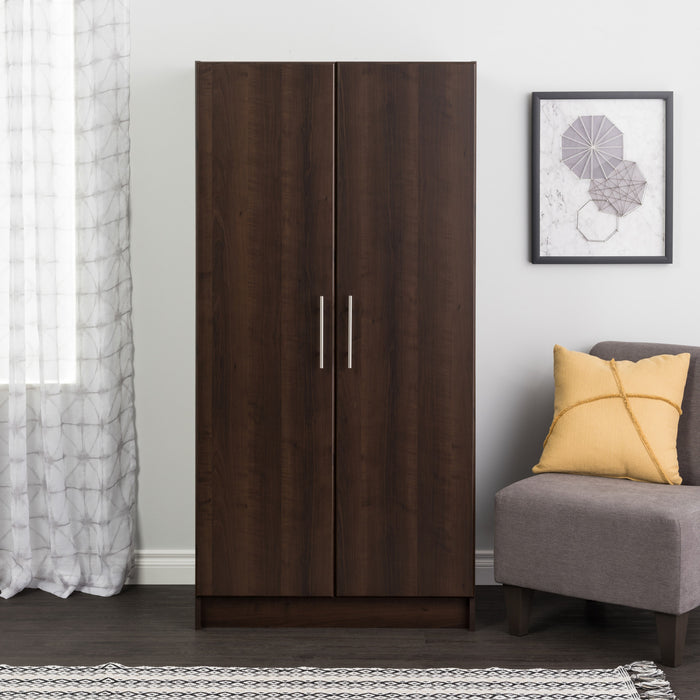 Elite 32\" Wardrobe Cabinet - Espresso