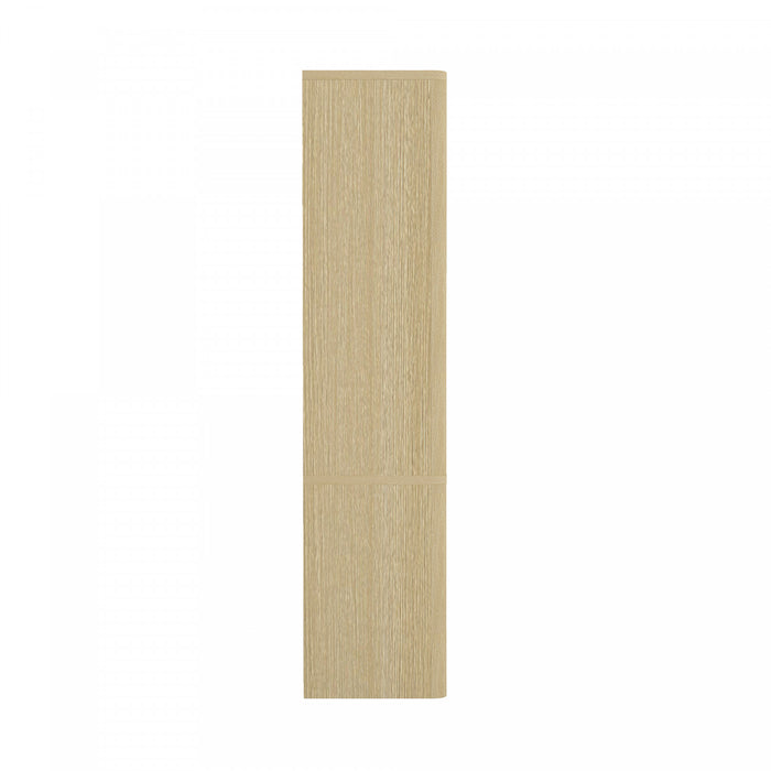 Rivington Modern 40\" Bookcase Cabinet in Natural Oak