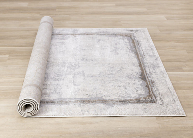 London Distressed Border Area Rug - 7'10\" x 10'6\"