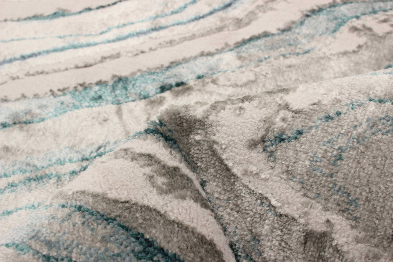 Zhara Teal Area Rug - 8'0\" x 10'0\"