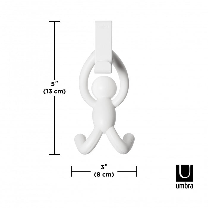 Umbra Buddy Over-Cabinet Hooks - White
