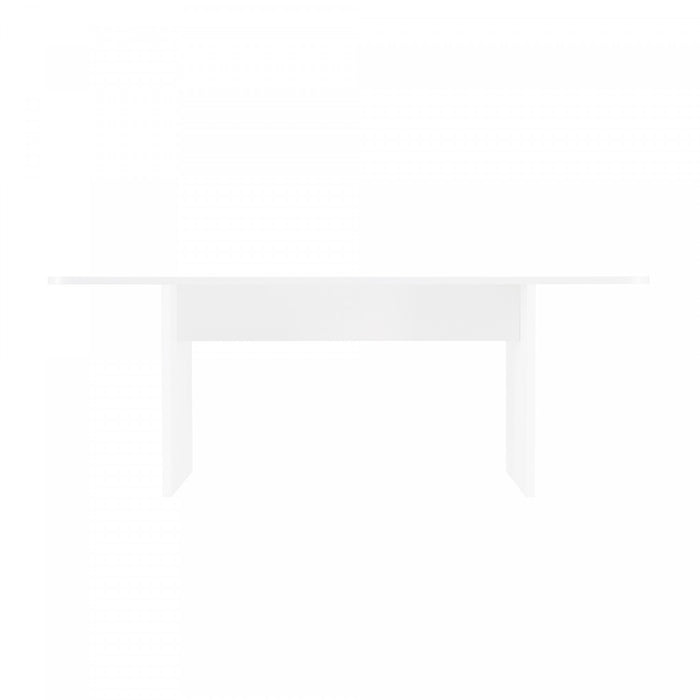 Ella Modern 79\" Dining Table in White