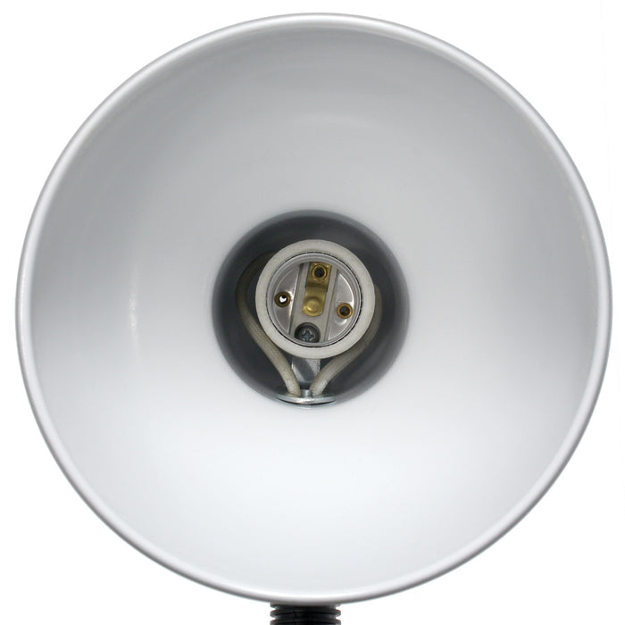 Remmer Gooseneck Desk Lamp, Snow, 14.25\"H