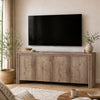 Corin Contemporary 60" Sideboard in Brown (4-Door) | Buffet contemporain Corin 60" en brun (4 portes)