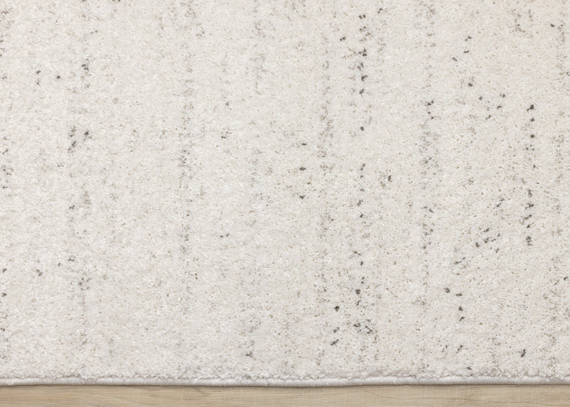Surrey White Grey Speckled Rug, 5'3\" x 7'7\" Indoor Area Rug