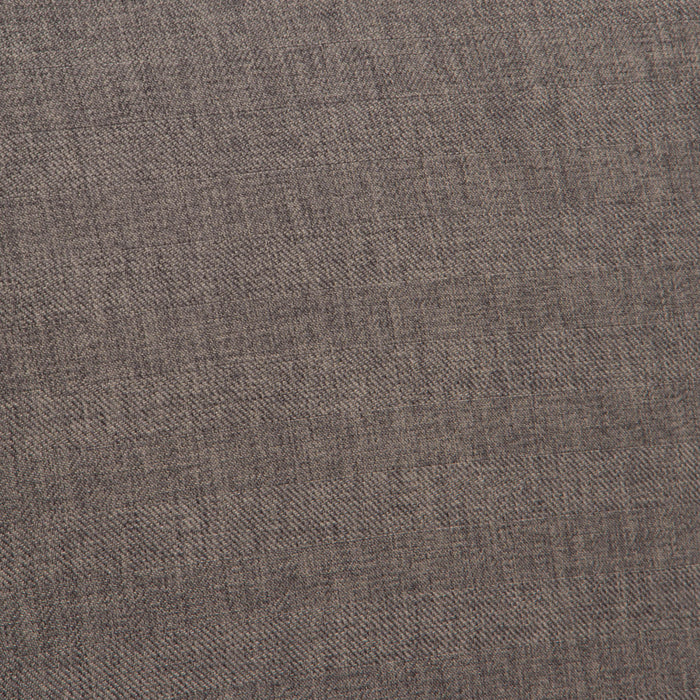 Lance Nailhead Trim Upholstered Fabric Dining Chair, Brown Grey