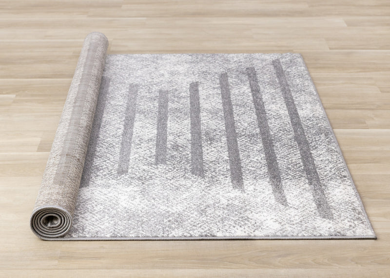 Covington Distressed Geometric Lines Indoor Area Rug - 5'3\" x 7'7\"