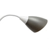 Skye 5 Light Adjustable Gooseneck Floor Lamp, White, Pink, & Smokey Gray, 67"H | Skye Lampadaire a 5 lumieres avec cols de cygne reglables, Blanc, Rose et Gris fume, 67 po H