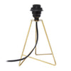 Archar Geometric Wire Table Lamp, Gold, 14"H | Archar Lampe de table geometrique en fil metallique, Or, 14 po H