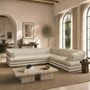 Royal Contemporary Modern 2-Piece Sectional in Natural | Sectionnel moderne contemporain royal 2 pieces en coloris naturel