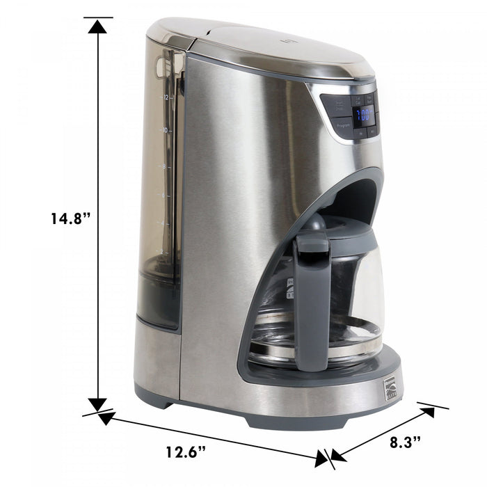 Kenmore Elite 12-Cup Drip Coffee Maker Stainless Steel - KKECM12SS