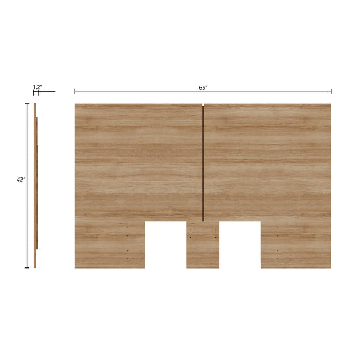 Nordika James Full Headboard - Brown Oak
