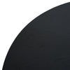 Cove 47.25" Round Pedestal Dining Table for 4-5 People, Black | Table a manger ronde a piedestal Cove 47,25 pouces pour 4 a 5 personnes, noir