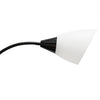 Skye 5 Light Adjustable Gooseneck Floor Lamp, Black & White, 67"H | Skye Lampadaire a 5 lumieres avec cols de cygne reglables, Noir et Blanc, 67 po H