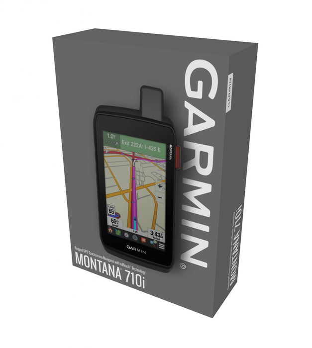 Garmin Montana 710i Rugged Touchscreen Gps - Handhelp 5.5\" Touchscreen Navigator, Built-in Inreach Technology