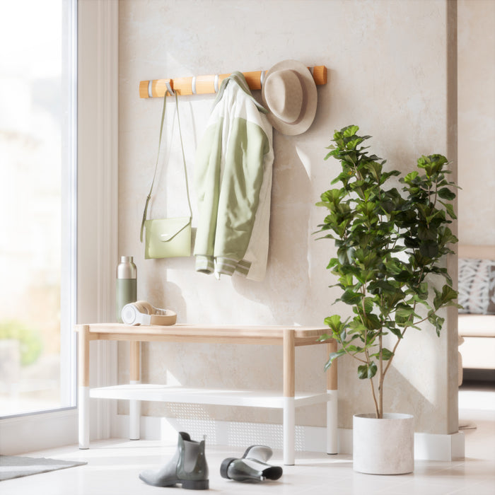 Umbra Flip Wall-Mounted Hooks - Natural
