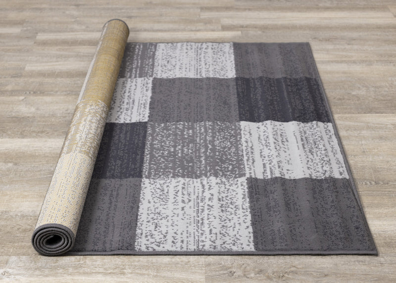 Florence Distressed Blocks Indoor Area Rug - 4'7\" x 6'7\"