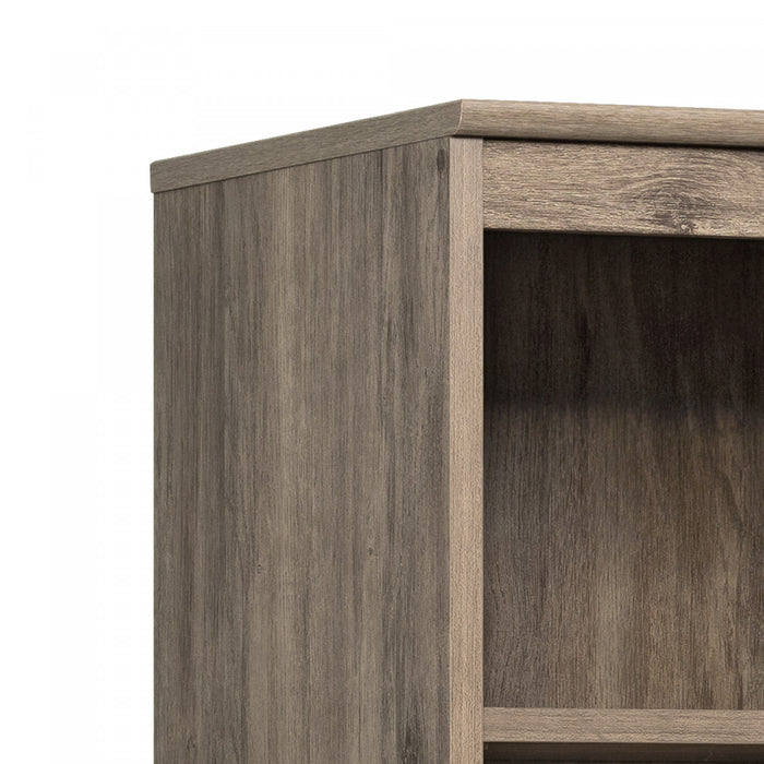 3-hook Narrow Hall Tree - Drifted Gray (set Of 4)