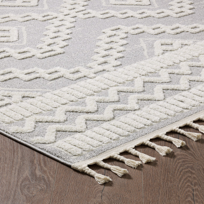 Quinto Moroccan Quatro Shag Area Rug - 6'3\" x 9'