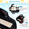 Costway 31 Keys Kids Piano Keyboard Toy Toddler Musical Instrument with Stool & Microphone Black