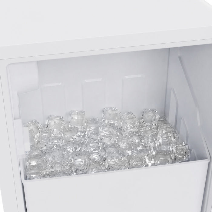 Forno Cristallo 15 Inch Freestanding/Undercounter Ice maker, 79.4 lbs, White- FIMBI7313-15WHT Ice Maker