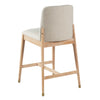 Clara Rubber Wood Bar Stool Set of 2,Natural | Clara – Lot de 2 tabourets de bar en bois d’hevea, finition naturelle