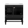 Olivia 30" Bathroom Vanity with Sink Combo and Storage Drawers,Black | Olivia meuble de salle de bain 30" avec vasque et tiroirs de rangement, noir