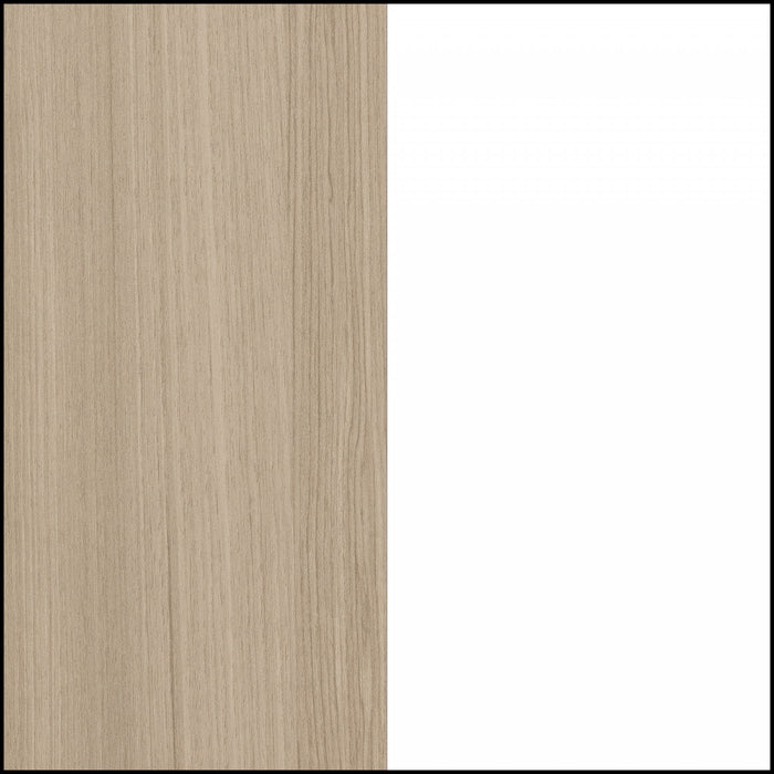 Hourra 6-Drawer Dresser - Soft Elm White