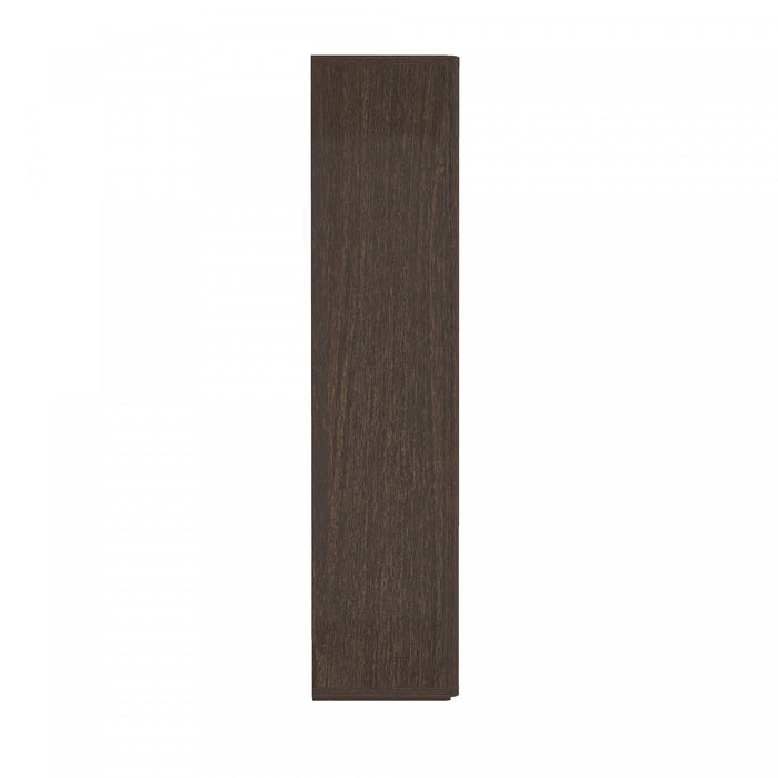 Rivington Modern 38\" Bookcase Cabinet in Walnut - Set of 3