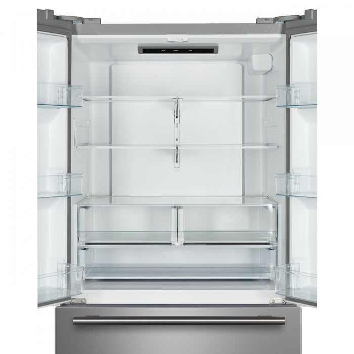 Forno Rivello 36 Inch Stainless Steel French Door Refrigerator, Energy Star Certified - FFFFD1783-36S