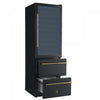 Forno Azienda 24" Dual Zone Wine Cooler, 15.8 Cu.Ft, 108 Bottles & 100 Cans, Black - FWCDR6628-24BLK Refrigerator | Azienda cellier a vin 24 po a deux zones, 15,8 pi³, 108 bouteilles et 100 canettes, noir – FWCDR6628-24BLK