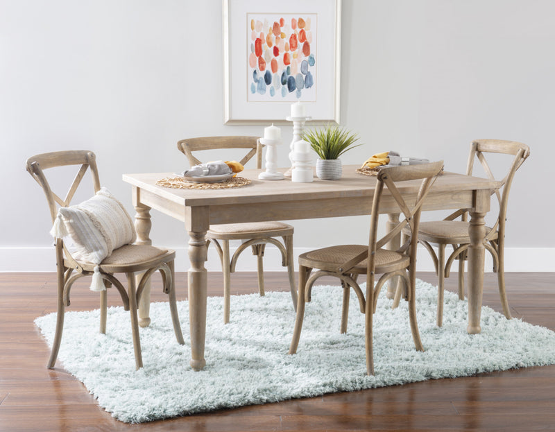 Avalon Dining Table - Light Natural Brown