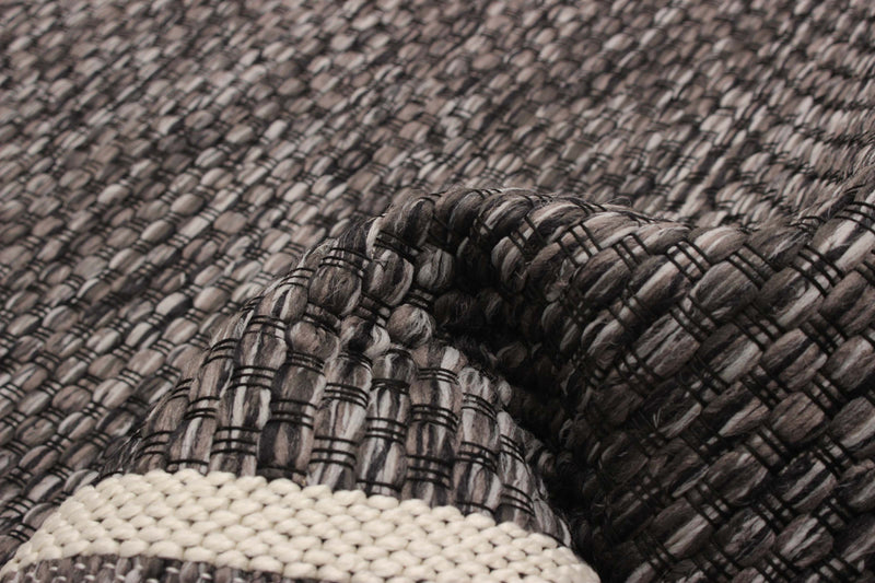 Brooks Charcoal Area Rug - 2'8\" x 8'2\"