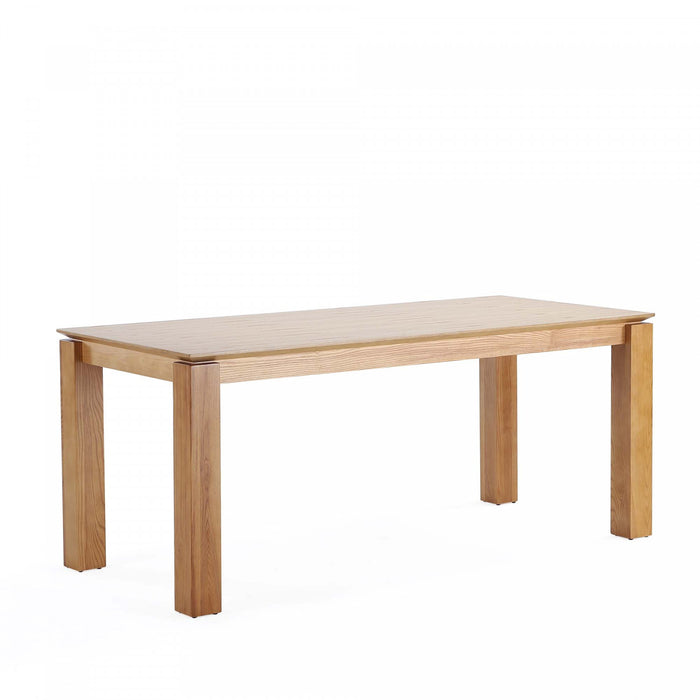 Colbert and Rockaway Modern Industry Chic 9-Piece Dining Set in Natural